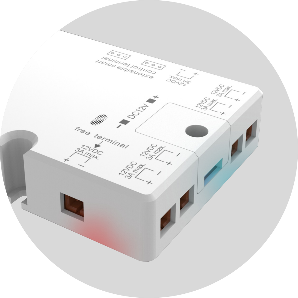 innovation led driver dupont and pink connector powers all light